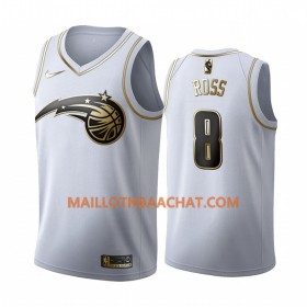 Maillot NBA Orlando Magic Terrence Ross 8 Nike 2019-20 Blanc Golden Edition Swingman - Homme